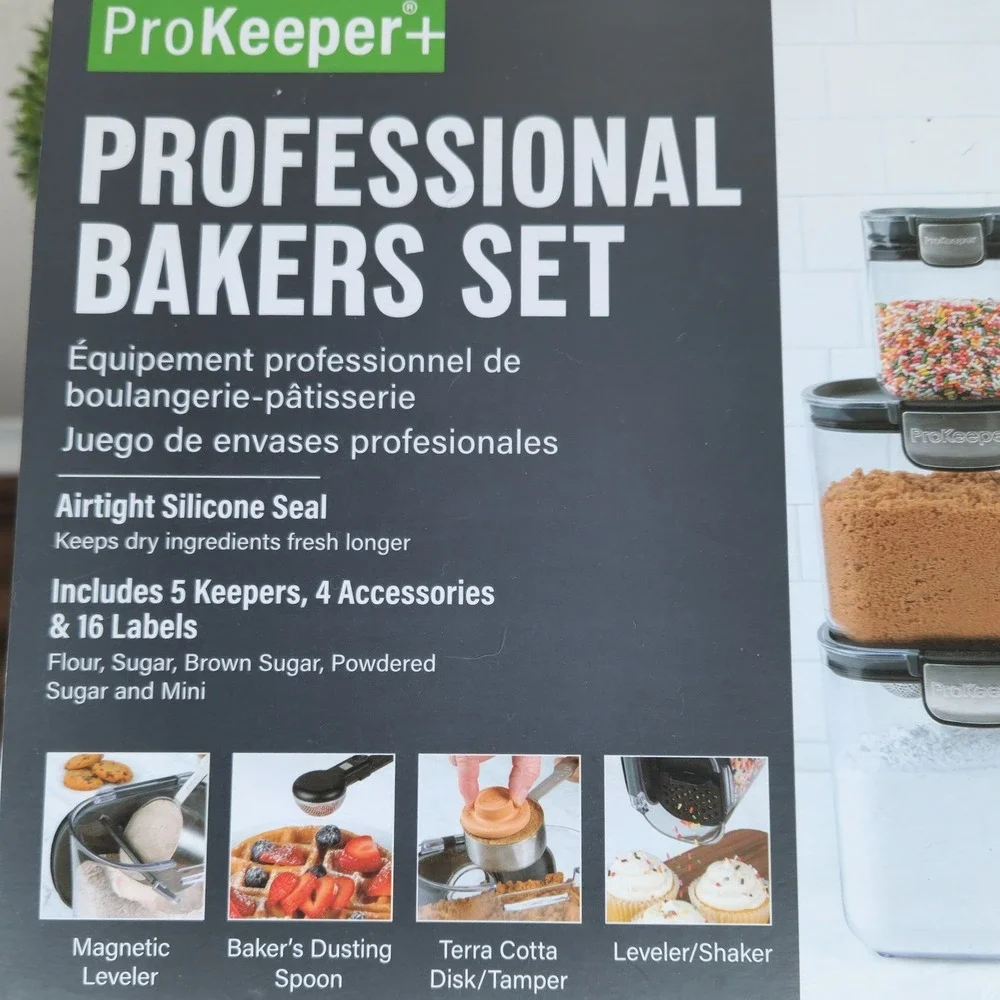 Progressive ProKeeper+ Professional Bakers Set 9 Piece Airtight Containers